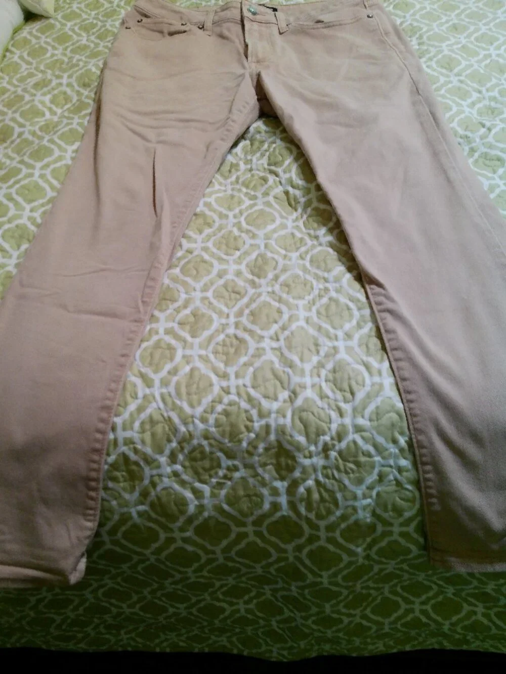 EXPRESS LIGHT TAN JEANS GOOD CONDITION SIZE 32X 30